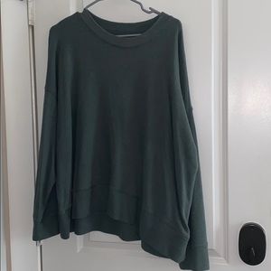 Aerie Green Crewneck
